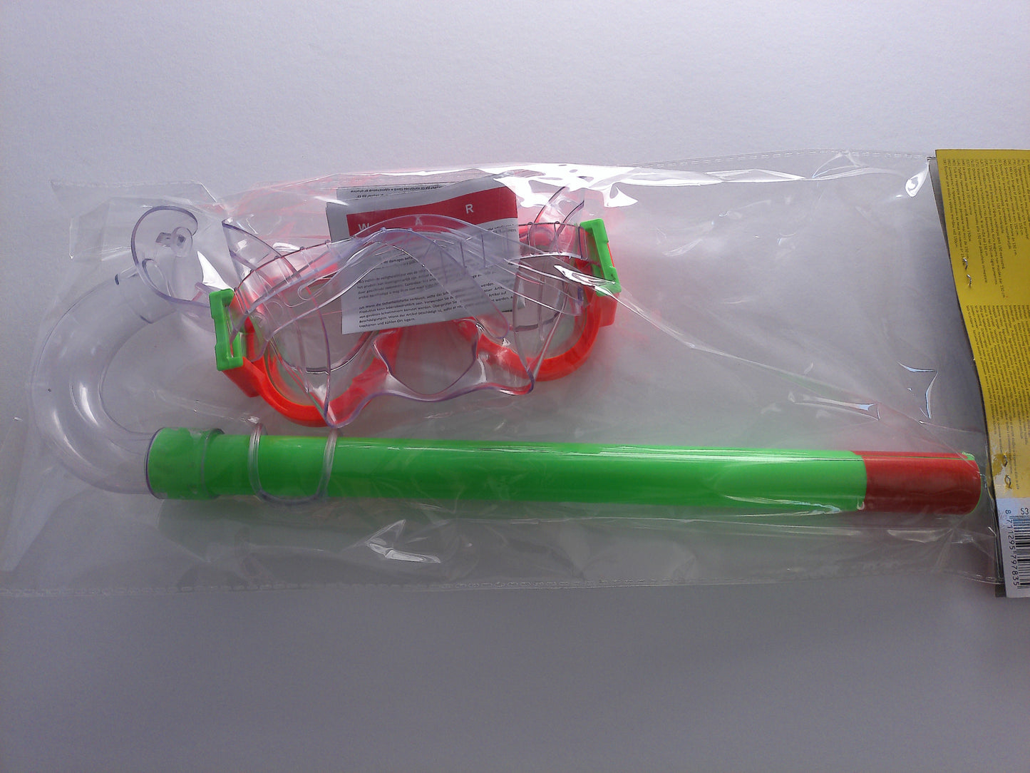 Kinder Schnorchel-Set – Taucherbrille & Schnorchel | 4 Farben | CE