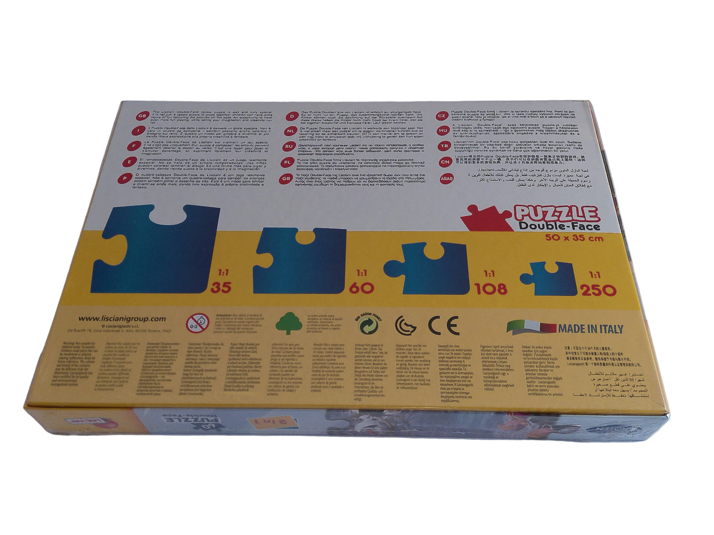 Lisciani Double-Face Puzzle – Disney Frozen II, 60 Teile (ab 3 Jahren)