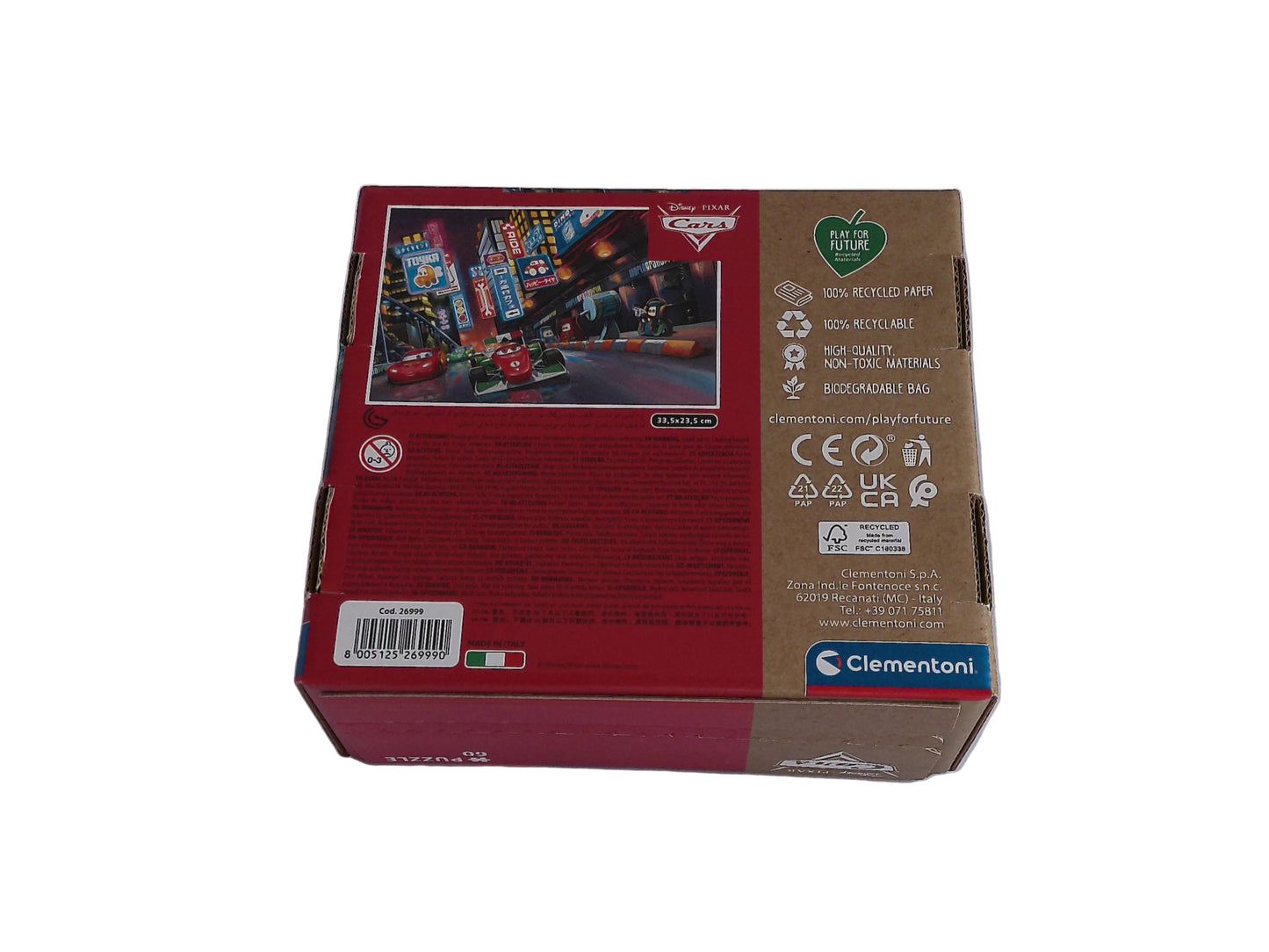 Clementoni Supercolor Puzzle – 60 Teile, 6 Motive zur Wahl (ab 5 Jahren)