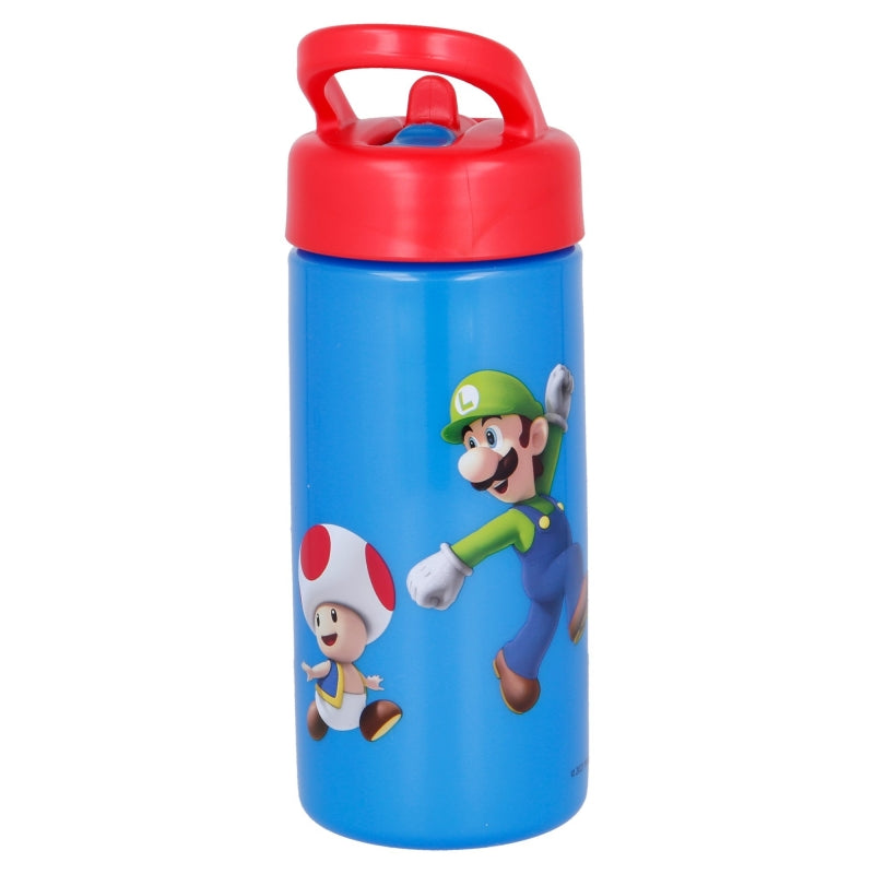 Super Mario Kindergarten-Set – Rucksack + Trinkflasche + Brotdose | Lizenzprodukt