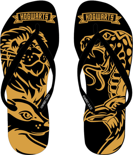 Harry Potter Flip Flops Badeschlappen für Herren Jungs männlich