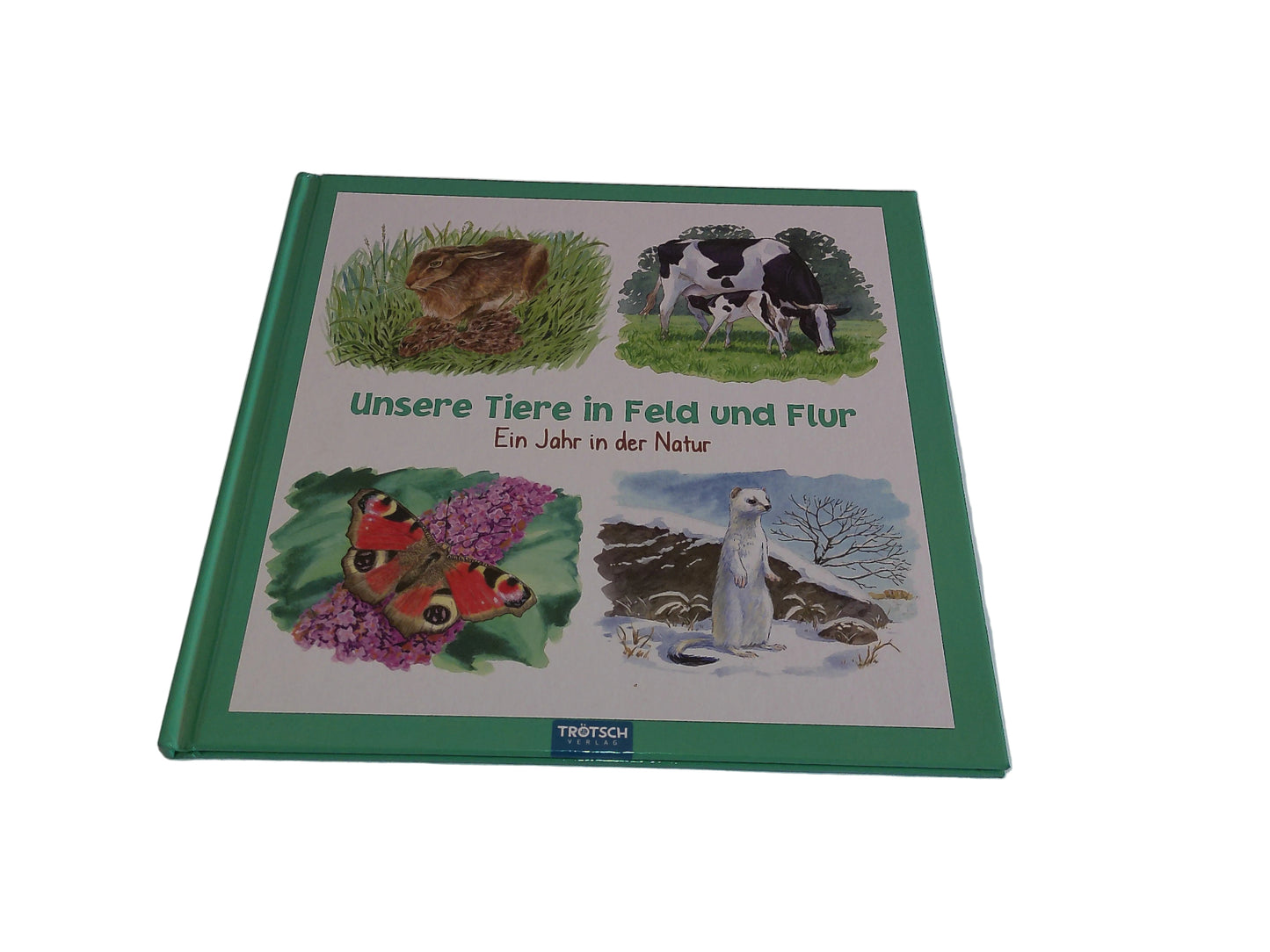 Trötsch Verlag Unsere Tiere in Feld und Flur, Ein Jahr in der Natur 22,7 cm x 22,7 cm