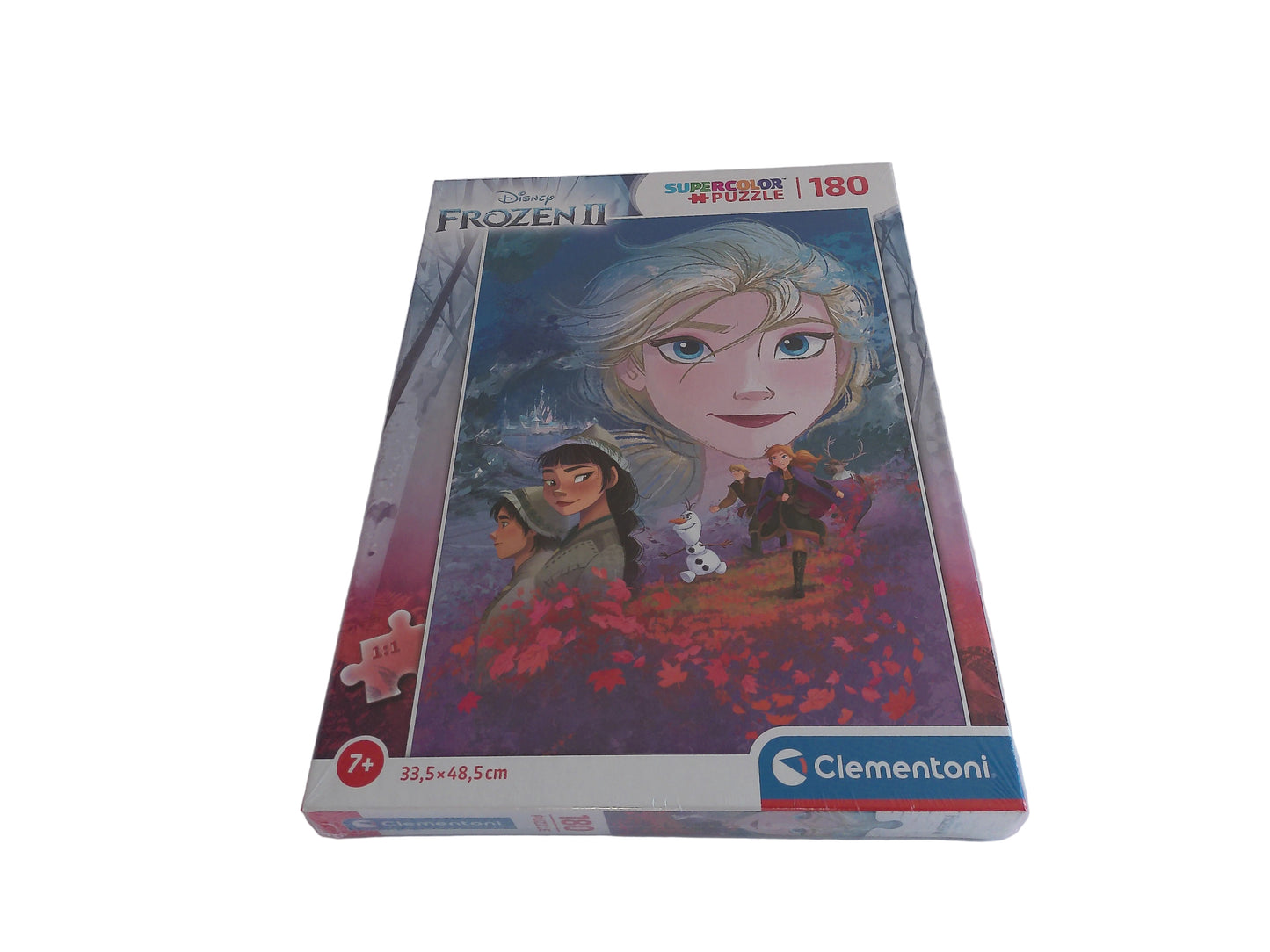 Clementoni Supercolor Puzzle – Disney Frozen, 180 Teile (ab 7 Jahren)