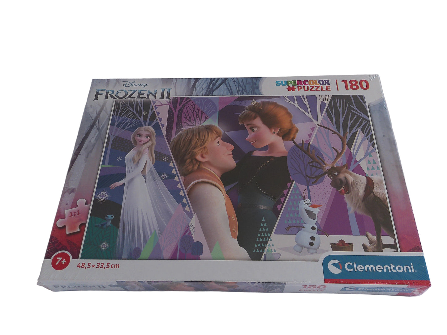 Clementoni Supercolor Puzzle – Disney Frozen, 180 Teile (ab 7 Jahren)