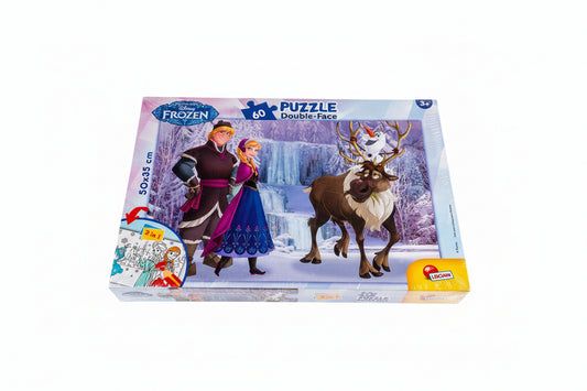 Lisciani Double-Face Puzzle – Disney Frozen II, 60 Teile (ab 3 Jahren)