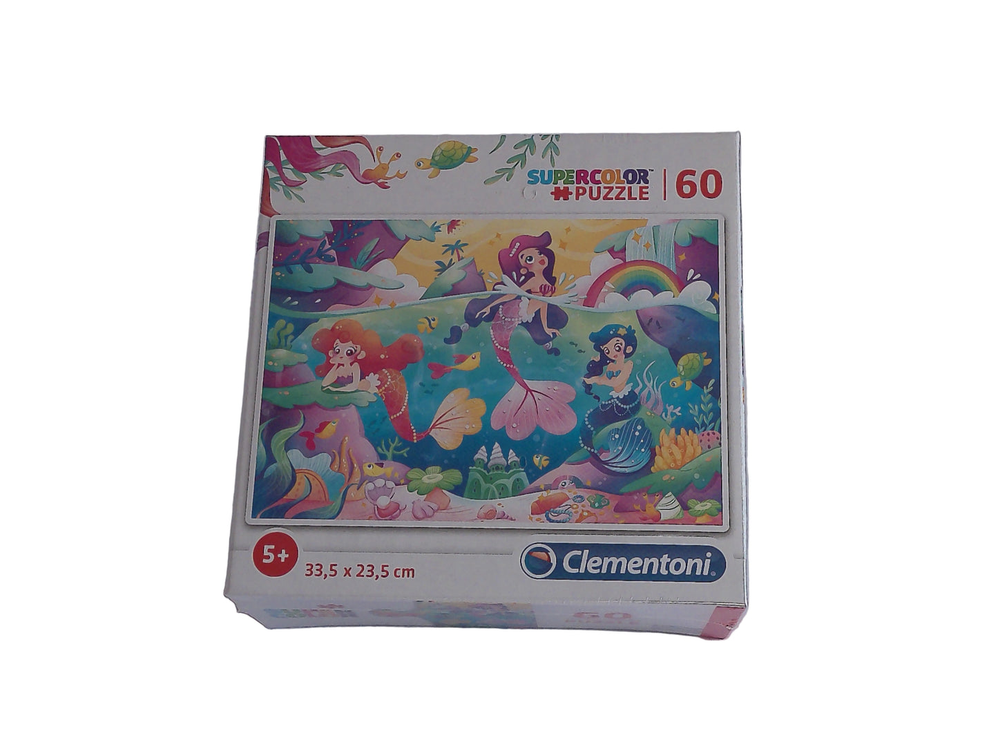 Clementoni Supercolor Puzzle – 60 Teile, 4 Motive zur Wahl (ab 5 Jahren)