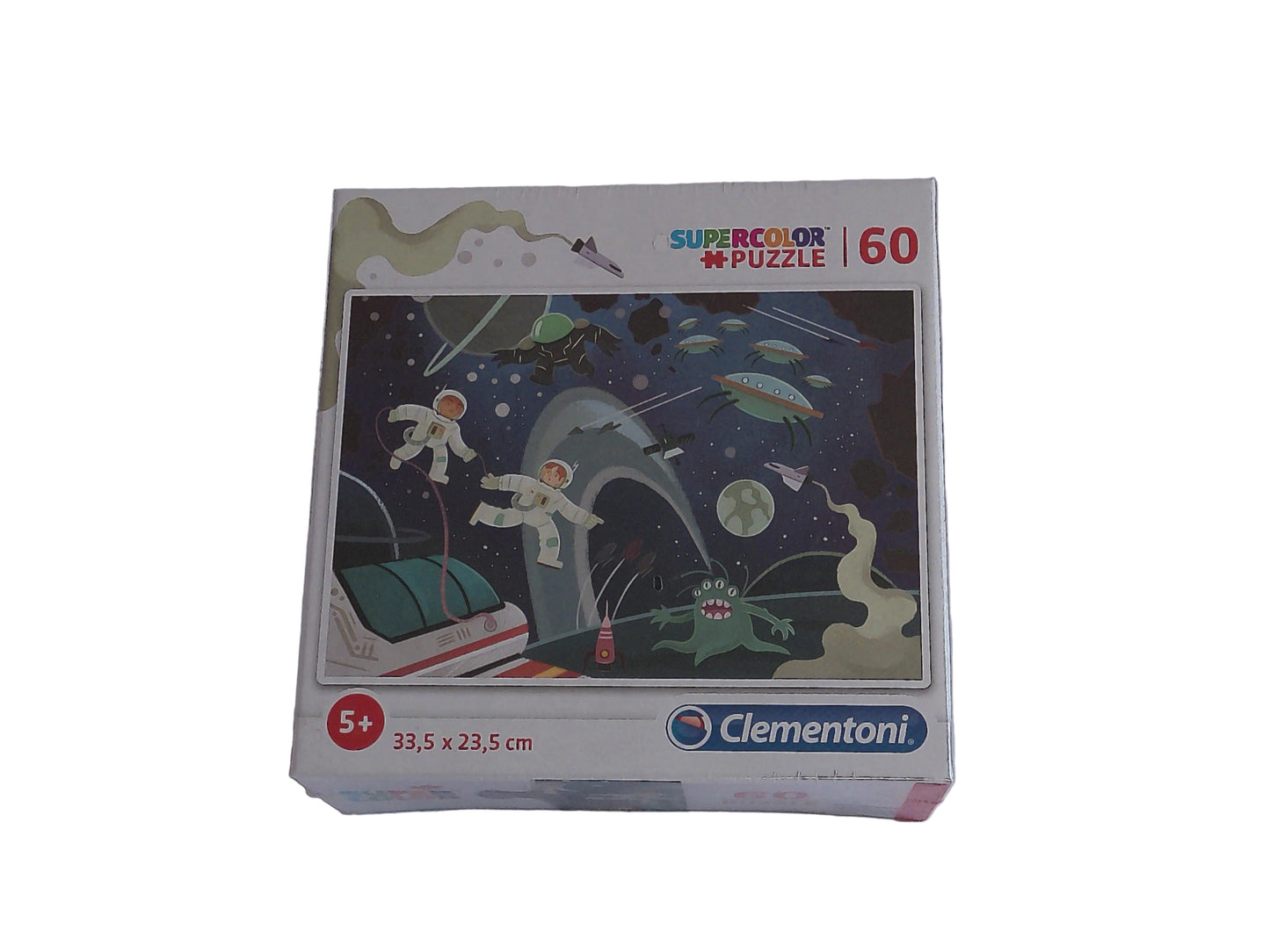 Clementoni Supercolor Puzzle – 60 Teile, 4 Motive zur Wahl (ab 5 Jahren)