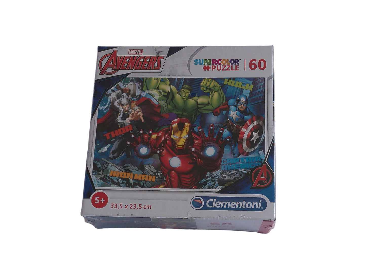 Clementoni Supercolor Puzzle – 60 Teile, 4 Motive zur Wahl (ab 5 Jahren)