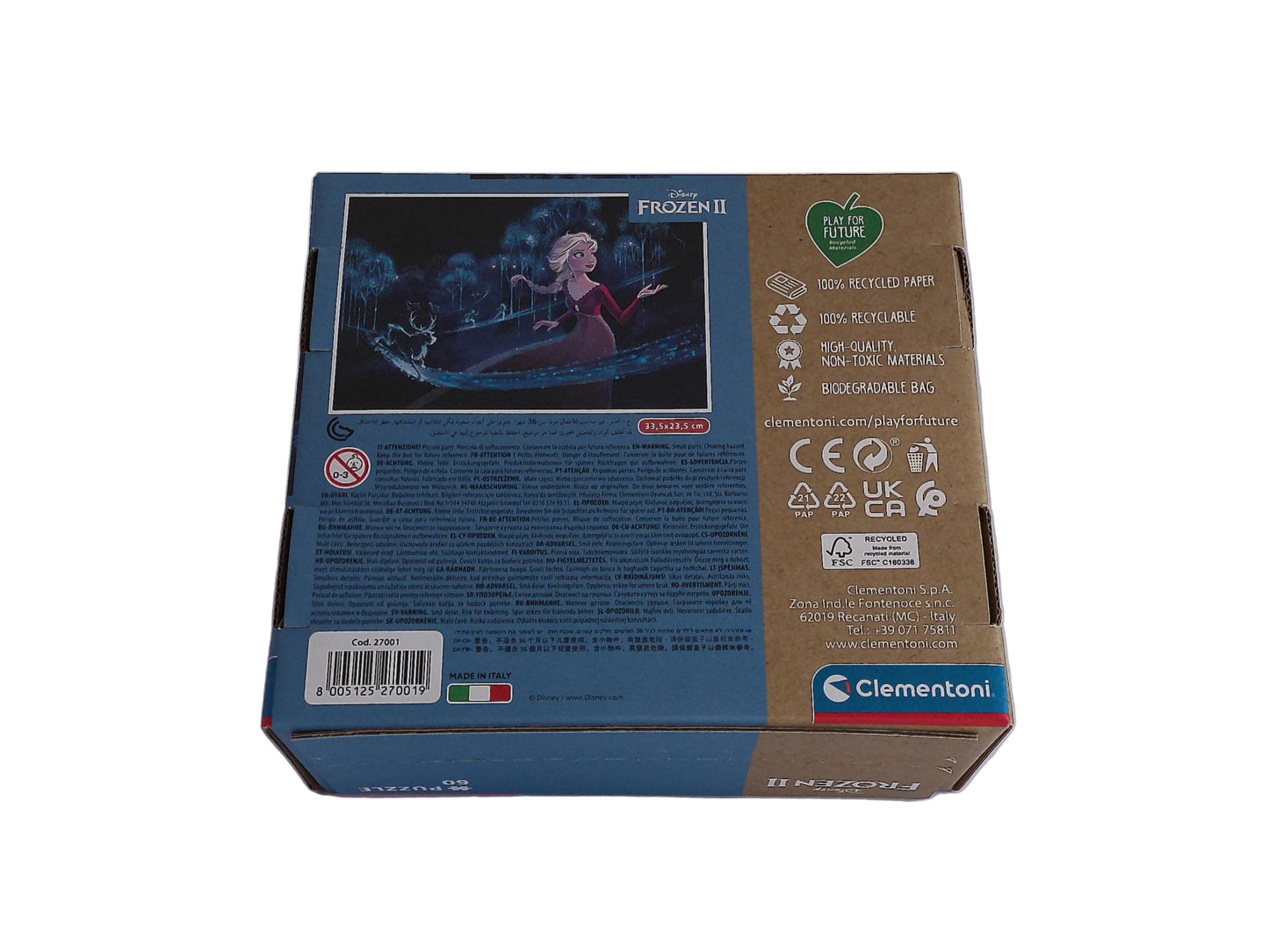 Clementoni Supercolor Puzzle – 60 Teile, 6 Motive zur Wahl (ab 5 Jahren)