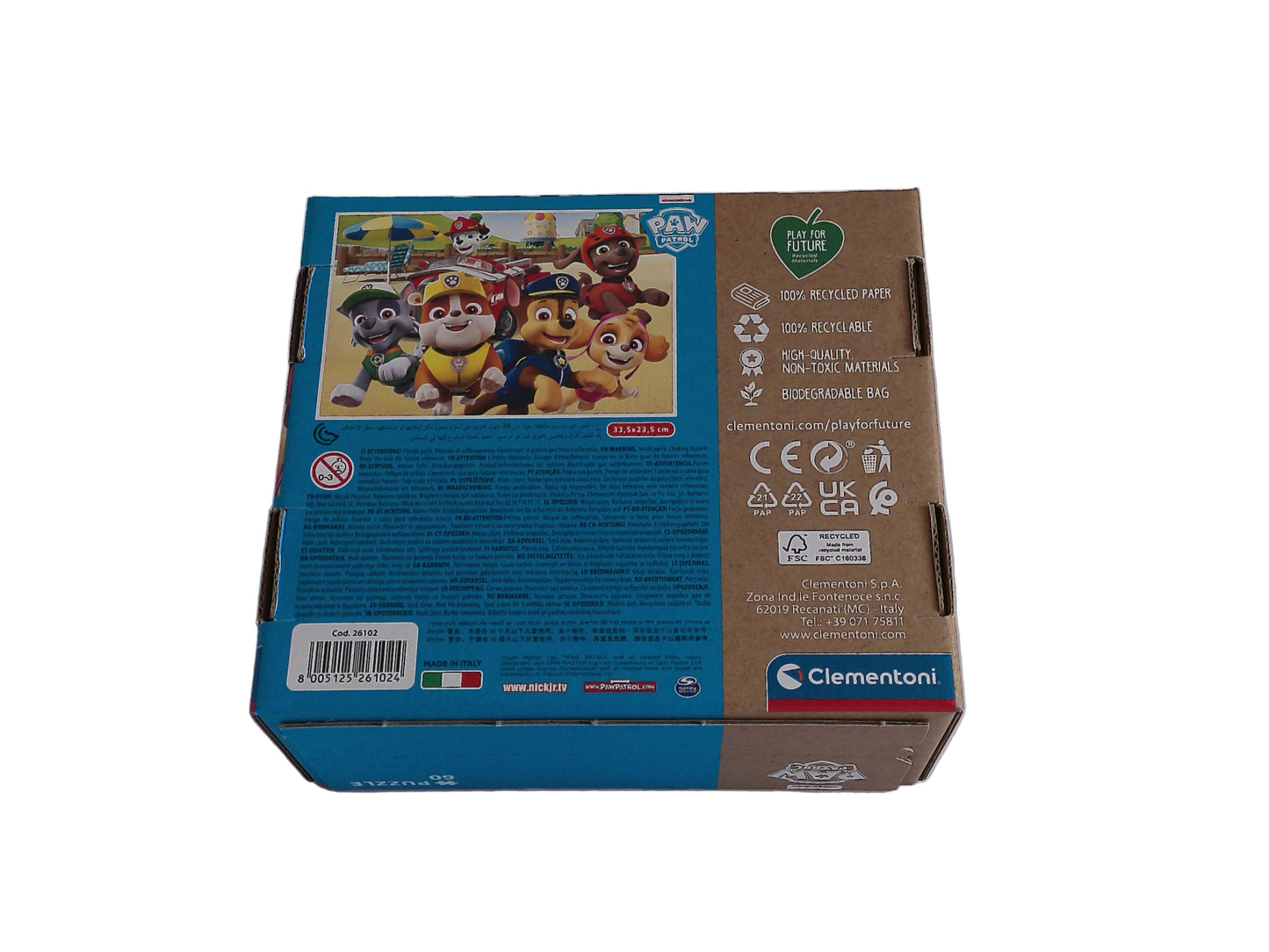 Clementoni Supercolor Puzzle – 60 Teile, 6 Motive zur Wahl (ab 5 Jahren)