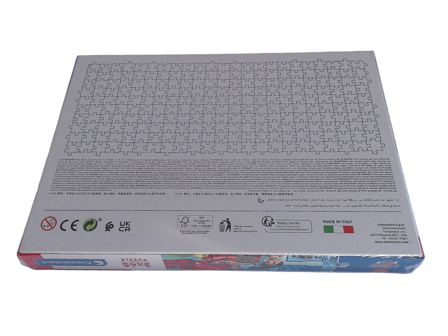 Clementoni Supercolor Puzzle – Paw Patrol, 3 x 48 Teile (ab 4 Jahren)