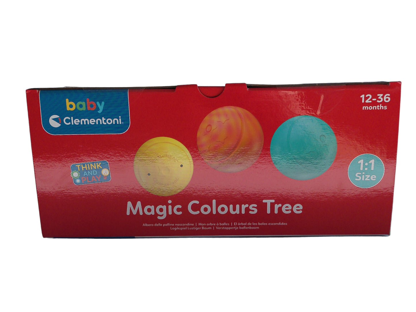 Clementoni Baby Magic Colours Tree – Wunderbaum, Kugelbahn (ab 1 Jahr)