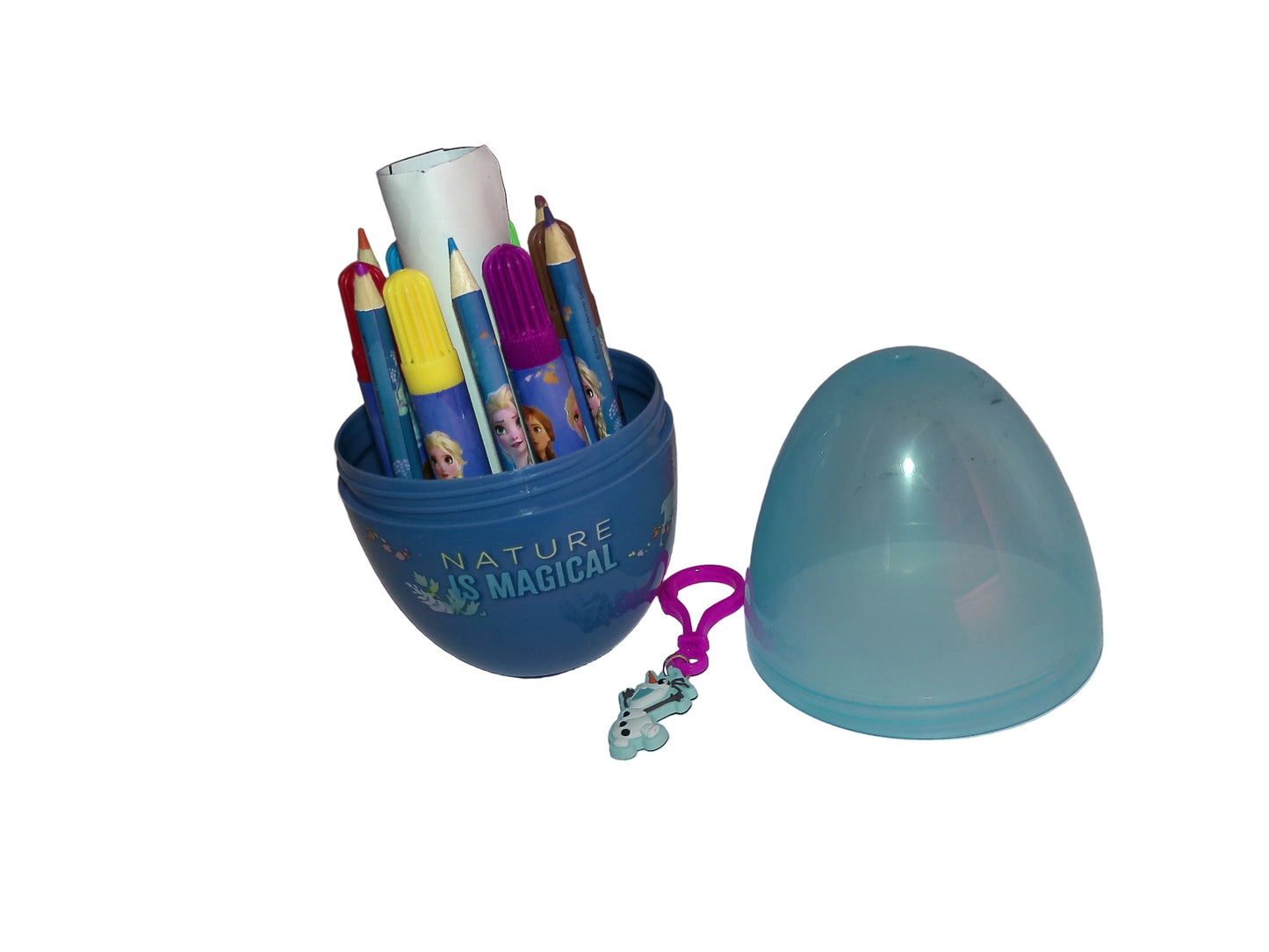 Frozen II Kreativ-Set im Ei – Anna & Elsa | Marker, Stifte & Sticker