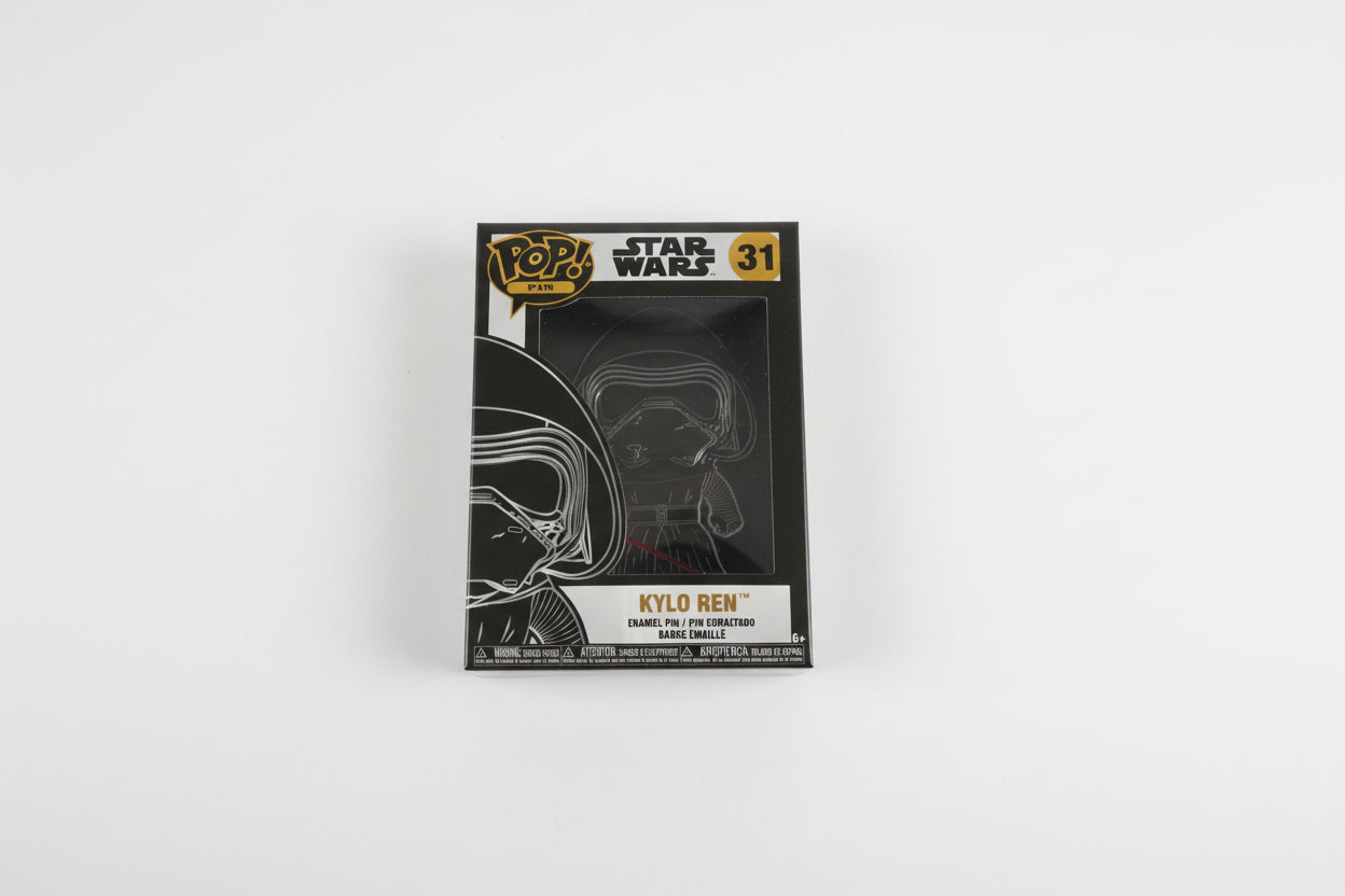 Funko POP! PIN – Star Wars Kylo Ren #31 | Anstecknadel | ab 6 Jahren
