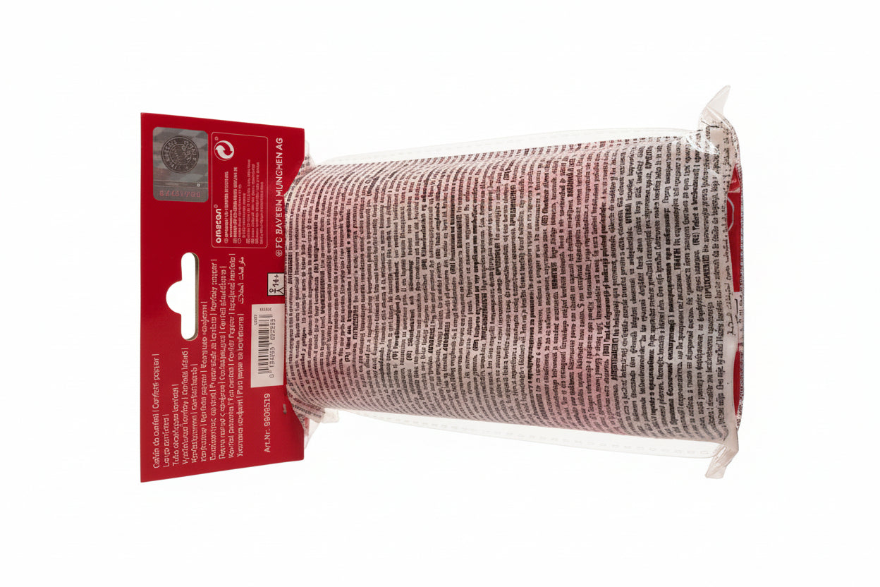 Amscan FC Bayern München Konfetti-Popper 2er Pack 4,2 cm x 15 cm