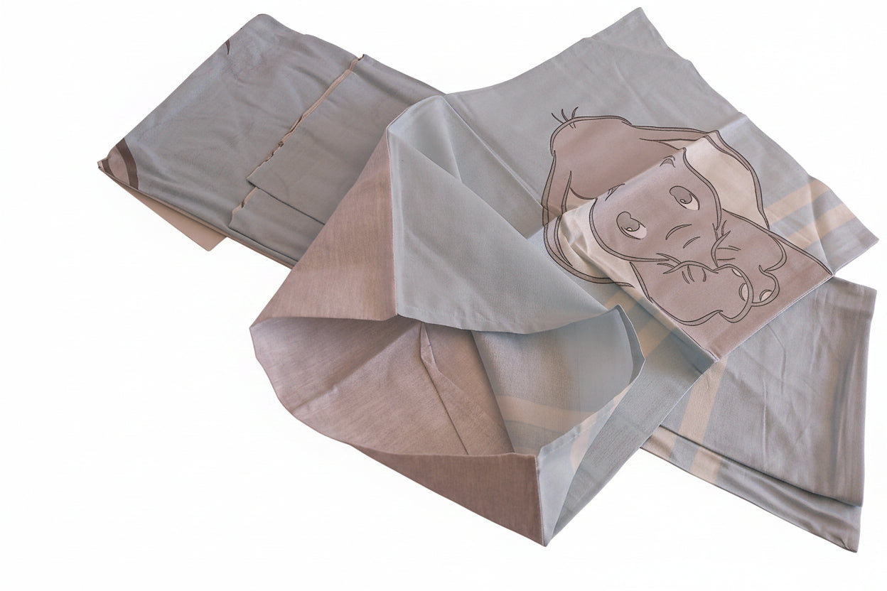 Disney Dumbo Wendebettwäsche Kissenbezug 40cm x 60cm Bettbezug 100cm x 135cm