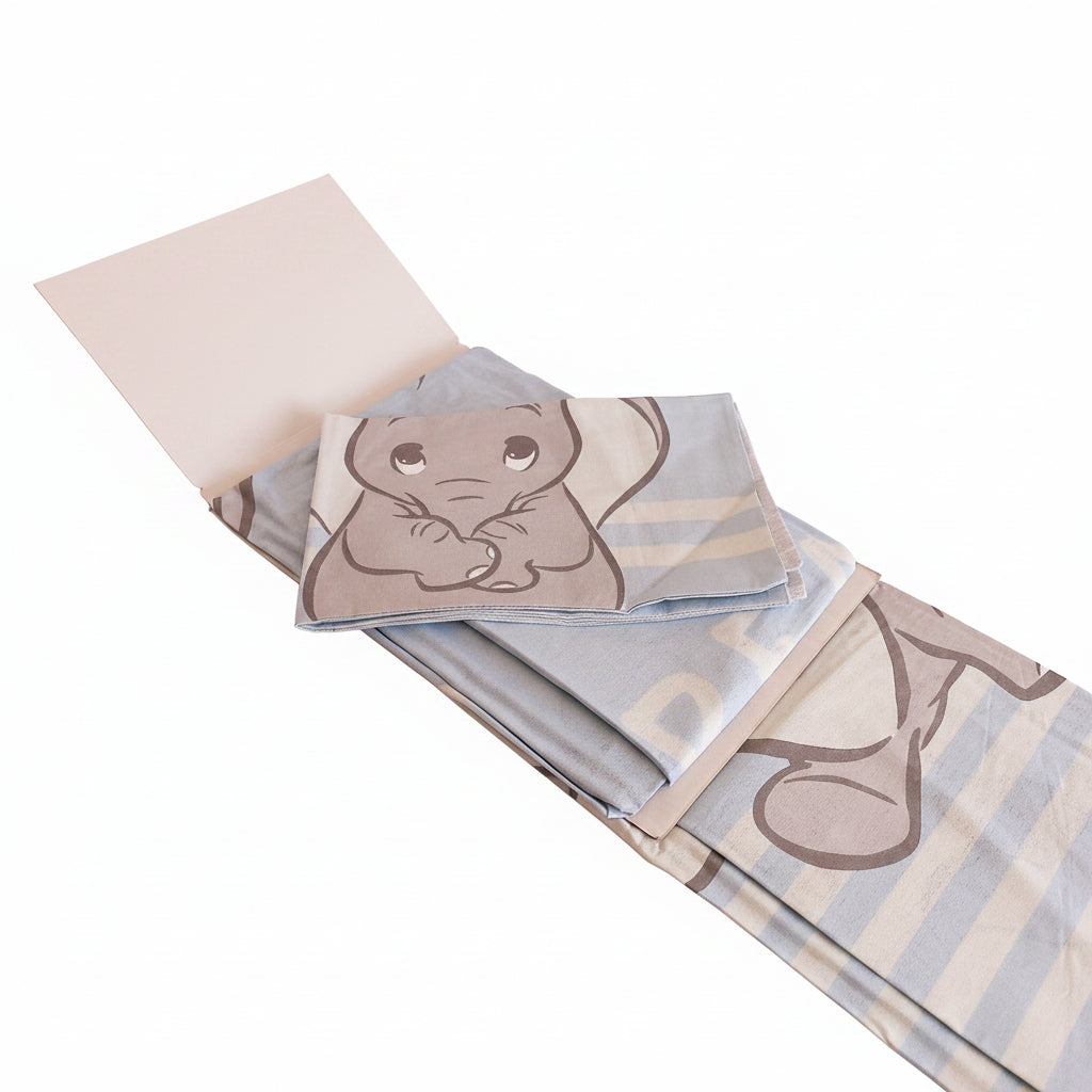 Disney Dumbo Wendebettwäsche Kissenbezug 40cm x 60cm Bettbezug 100cm x 135cm