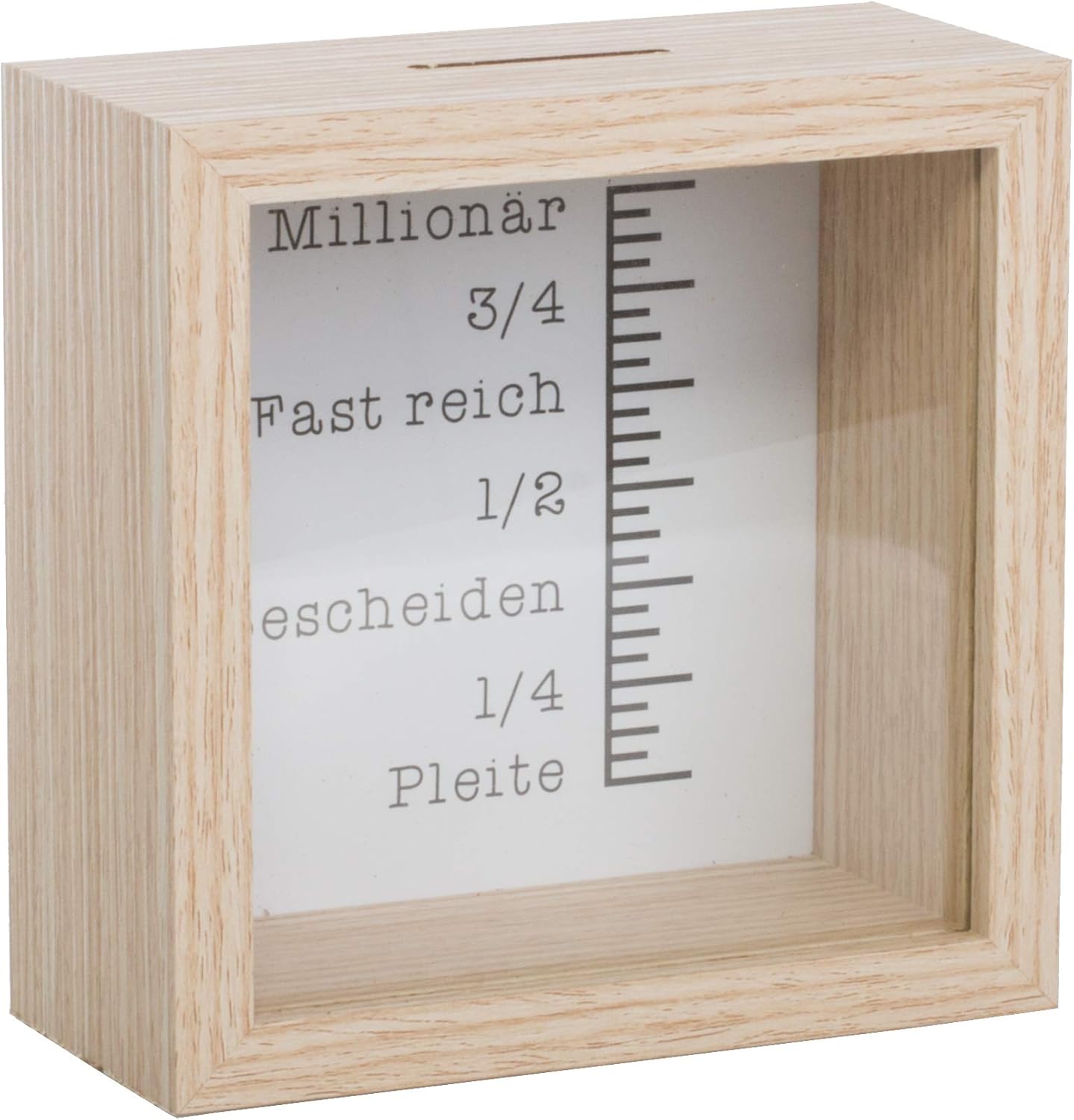 Spardosen 3er Set Cepewa – Traumauto, Weltreise & Millionär, 14,5 × 14,5 × 6,5 cm
