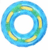 Hundespielzeug rund mit Seil 12 cm x 3,5 cm in 3 Farben