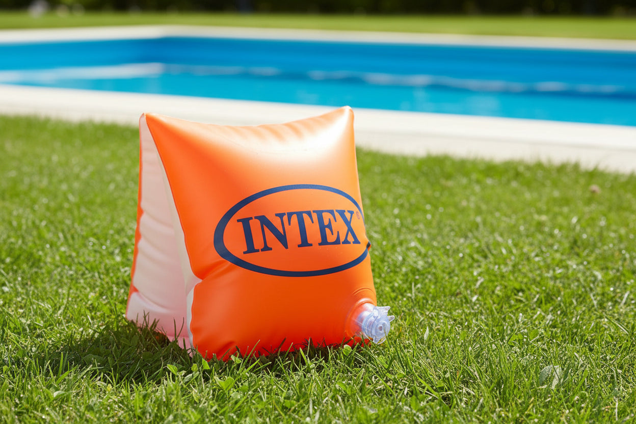 INTEX Schwimmärmel Wet Set – Kinder Schwimmhilfe, rot (3–12 Jahre)