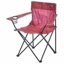 Redcliffs Klappstuhl mit Getränkehalter – Campingstuhl für Outdoor, Angeln & Festival | Blau, Rot oder Grün
