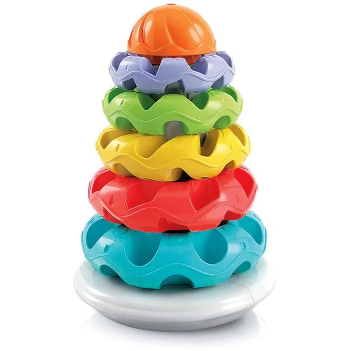 Clementoni Baby Starter-Set – Wunderbaum, Stapelringe & Badespielzeug | 3-teiliges Bundle