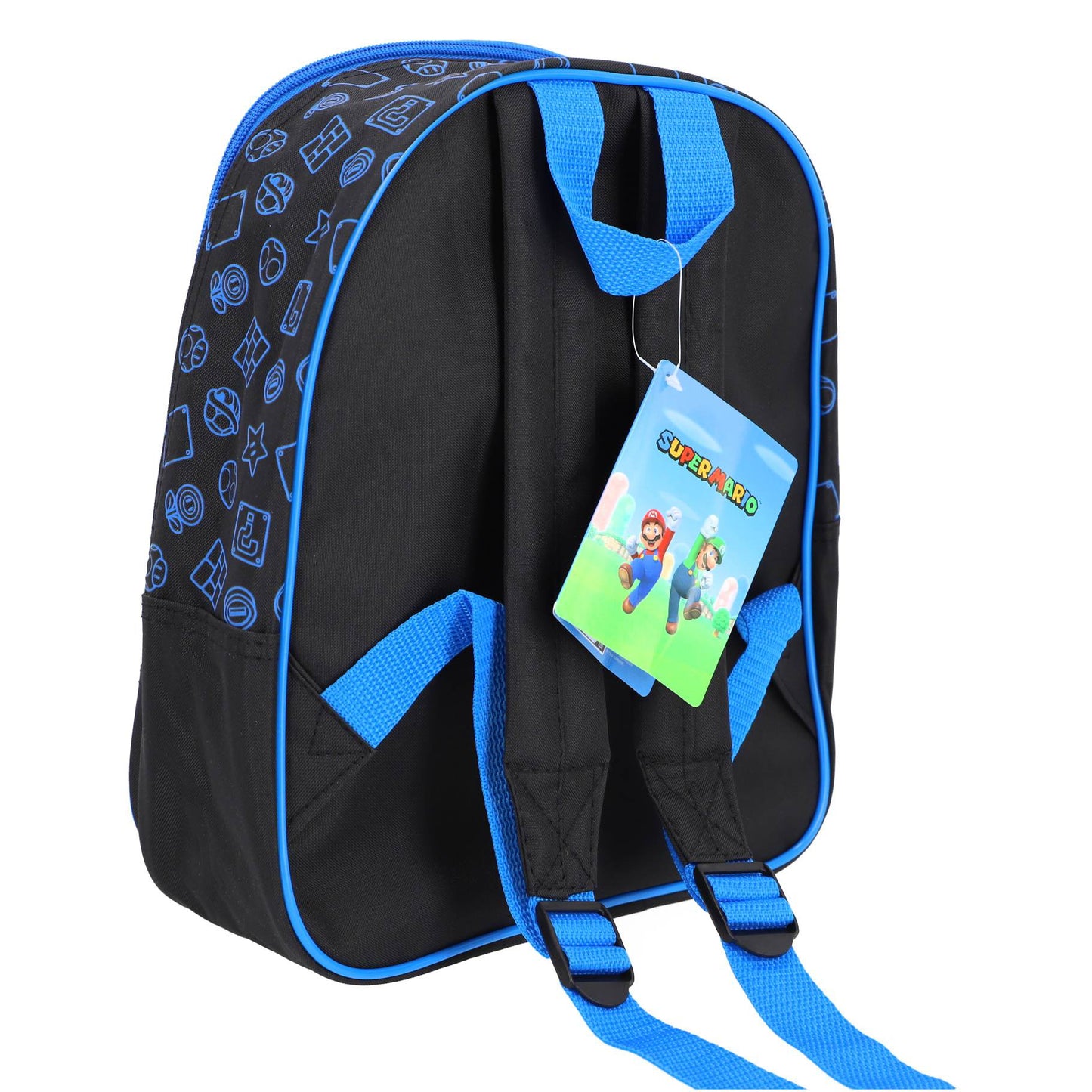Super Mario Kindergarten-Set – Rucksack + Trinkflasche + Brotdose | Lizenzprodukt